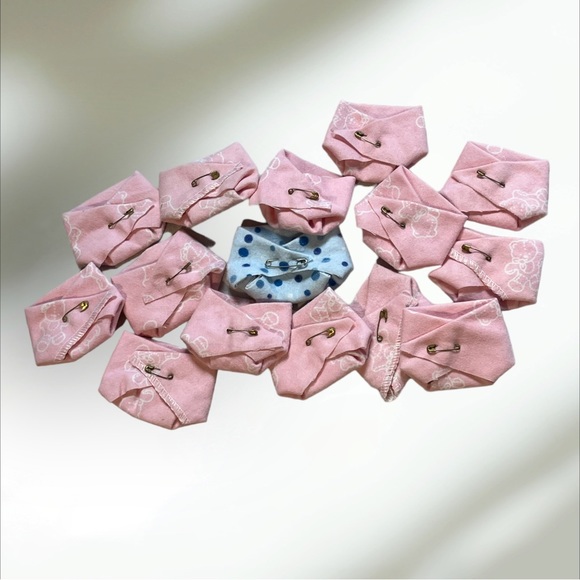 Handmade Mini Baby Diapers Favors Decorations Favors Gift-tags Lot/15 - Picture 8 of 14